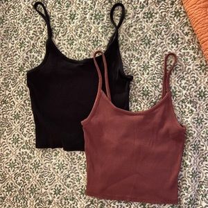 American Eagle Ribbed Tanks (S)